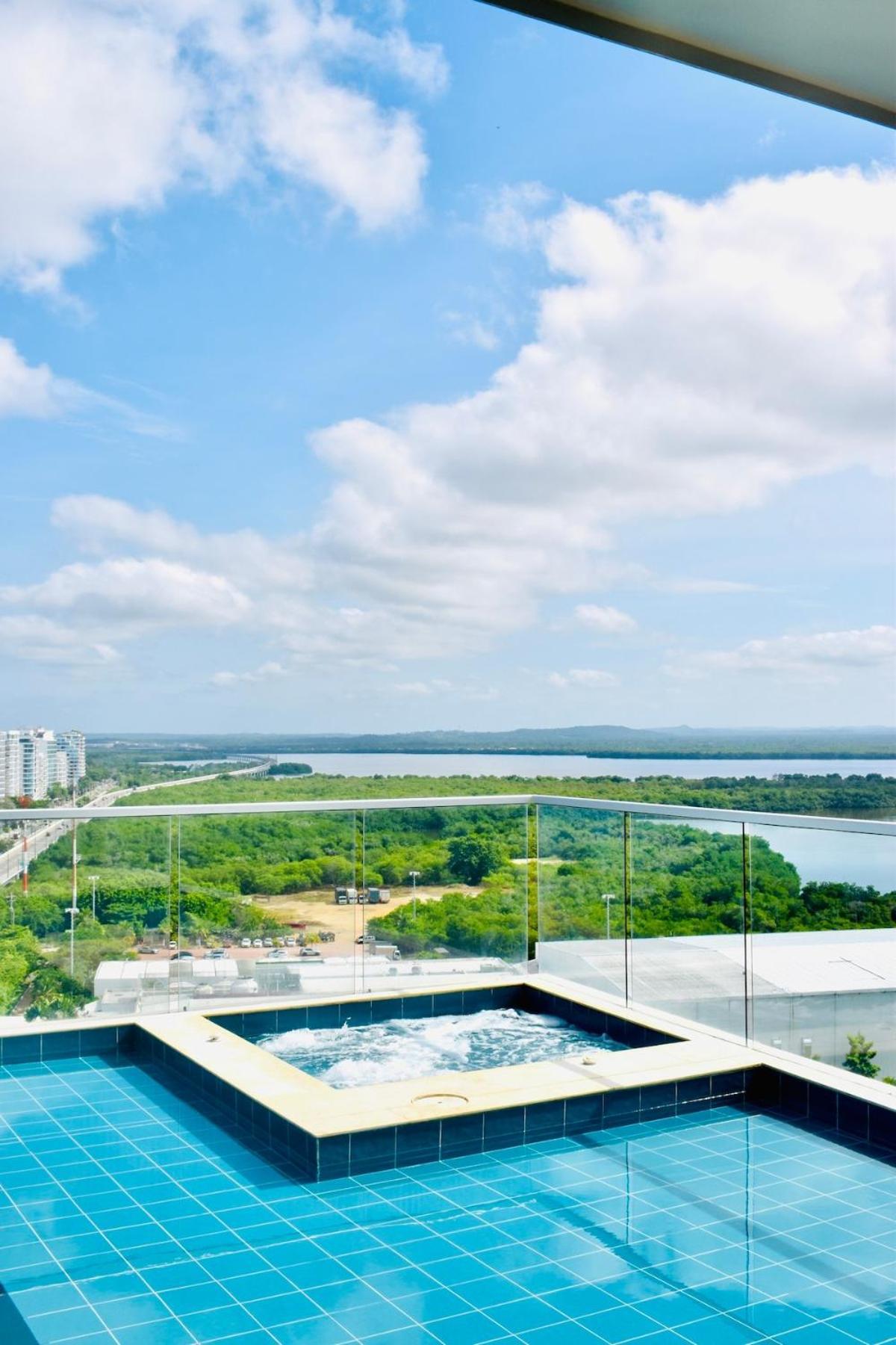 Premium Hub Vista Al Mar 1303 Apartment Cartagena Luaran gambar