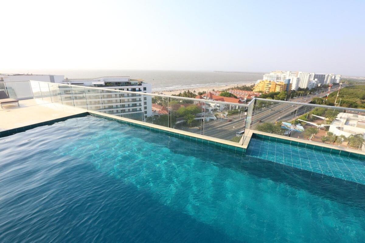 Premium Hub Vista Al Mar 1303 Apartment Cartagena Luaran gambar